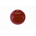 Thermostat Control Knob Red